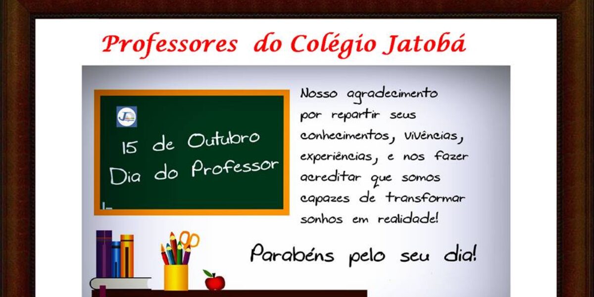 Dia dos Professores