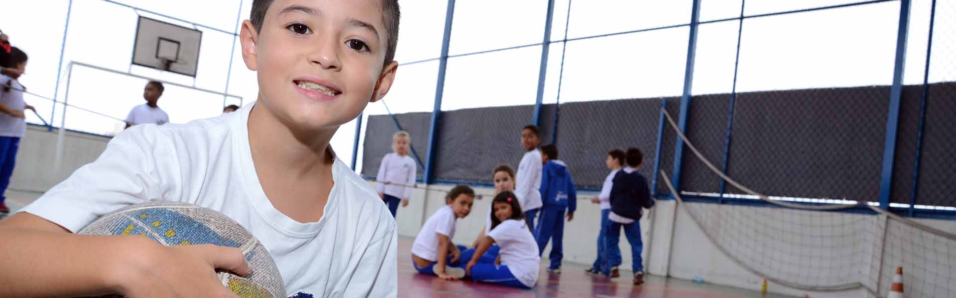 Esportes coletivos no Colégio Jatobá