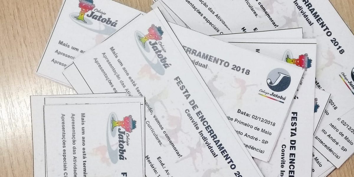 Festa de encerramento