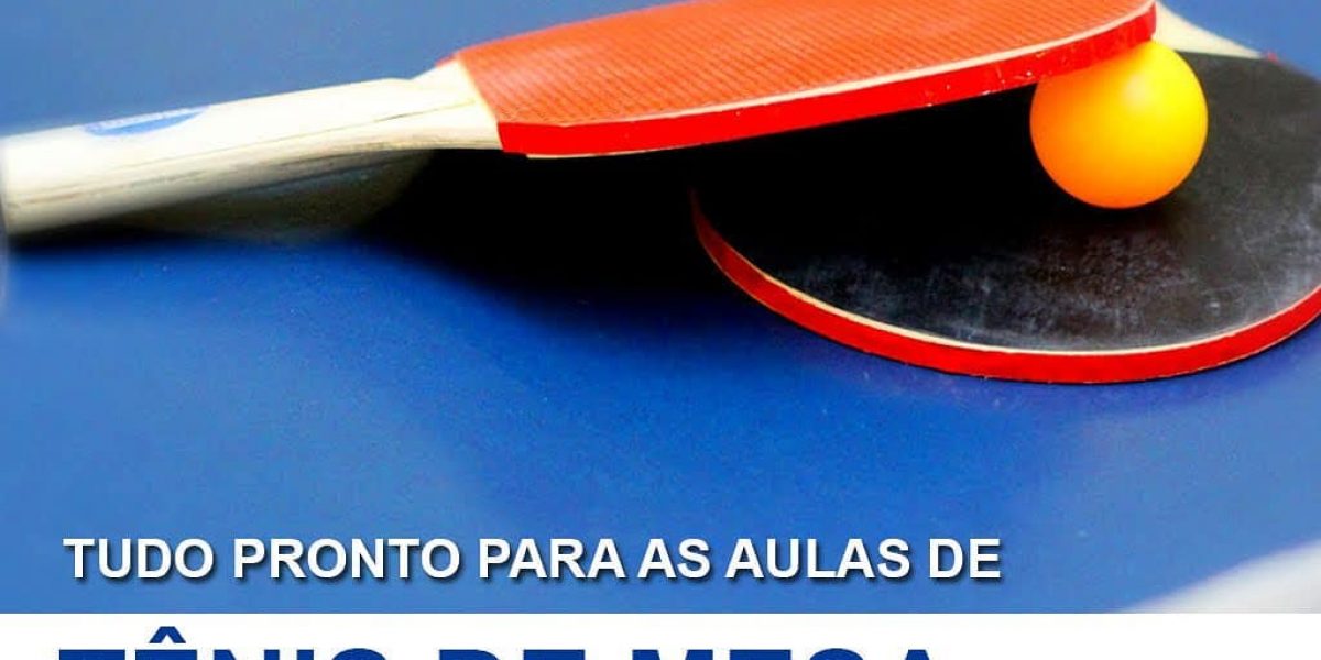 Aulas de tênis de mesa
