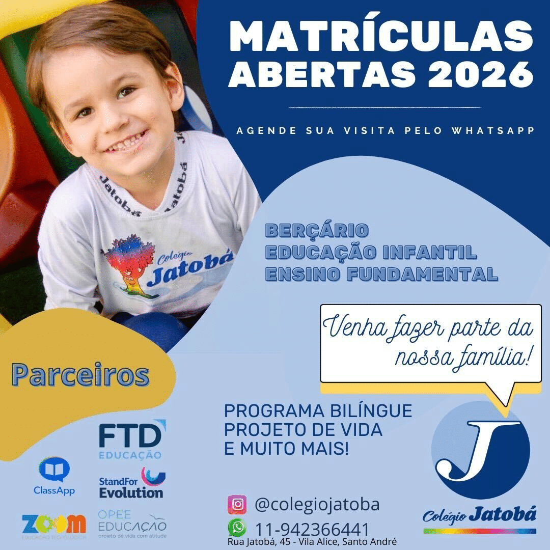 Matrículas Abertas para 2026